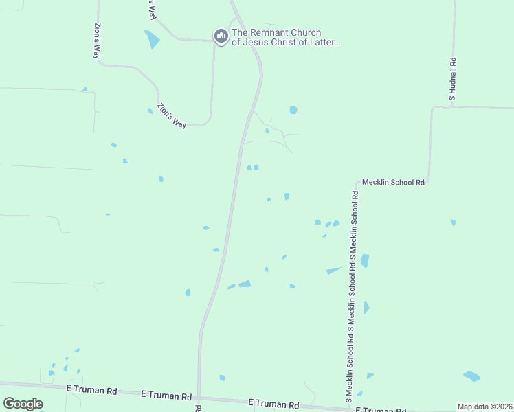 map of restaurants, bars, coffee shops, grocery stores, and more near 2125 South Outer Belt Road in Oak Grove