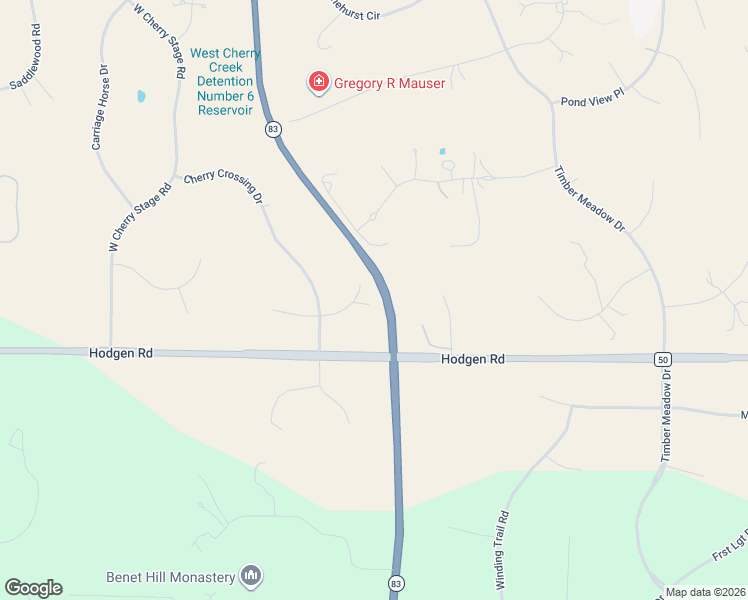 map of restaurants, bars, coffee shops, grocery stores, and more near 3415 Double Tree Court in Colorado Springs