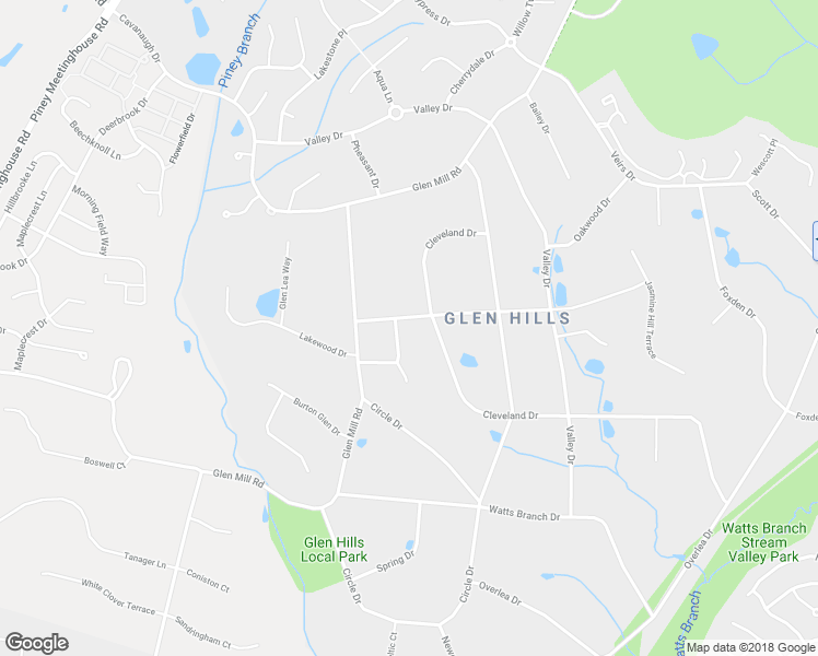 map of restaurants, bars, coffee shops, grocery stores, and more near 9908 Sunset Drive in Rockville