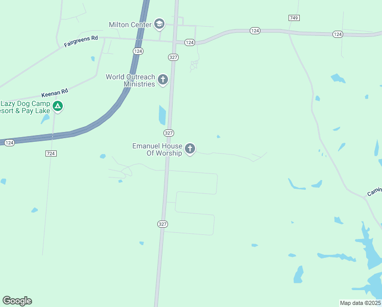 map of restaurants, bars, coffee shops, grocery stores, and more near 6200 Ohio 327 in Wellston