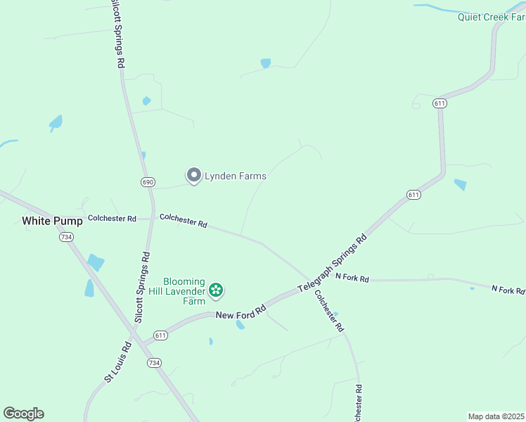 map of restaurants, bars, coffee shops, grocery stores, and more near 19704 Lovella Country Ct in Purcellville