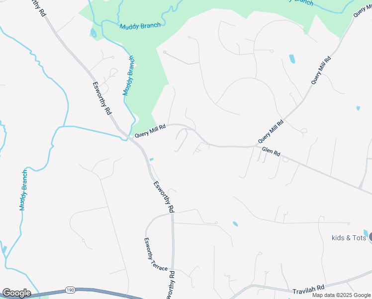 map of restaurants, bars, coffee shops, grocery stores, and more near 13303 Query Mill Road in North Potomac