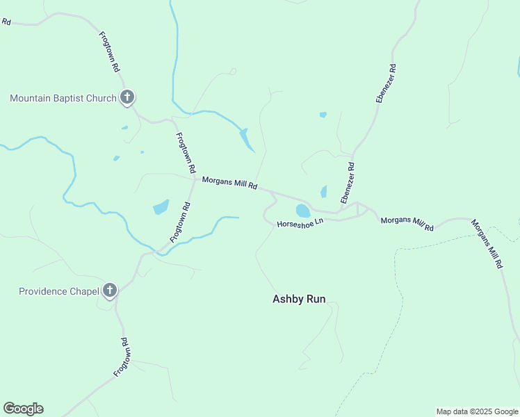 map of restaurants, bars, coffee shops, grocery stores, and more near 74 Horseshoe Lane in Bluemont
