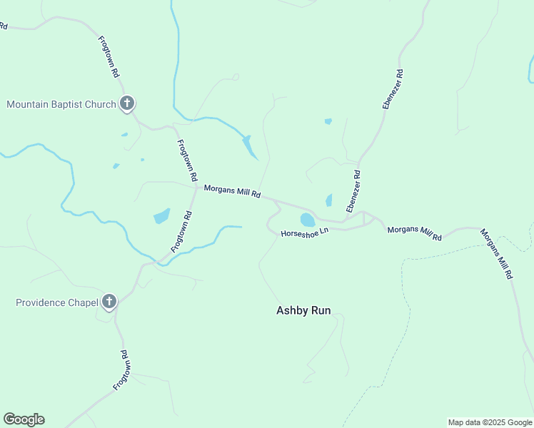 map of restaurants, bars, coffee shops, grocery stores, and more near 74 Horseshoe Lane in Bluemont