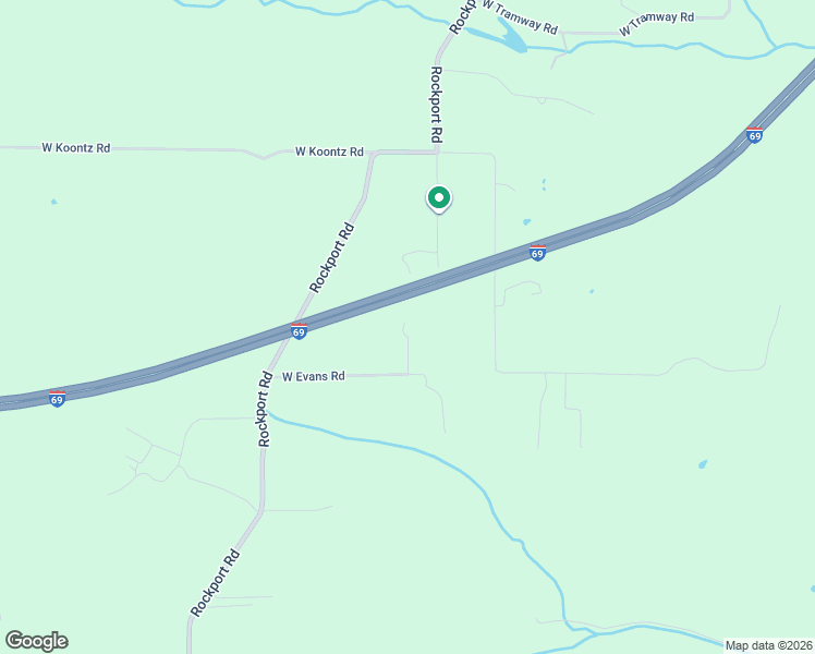 map of restaurants, bars, coffee shops, grocery stores, and more near 4850 West Evans Road in Bloomington