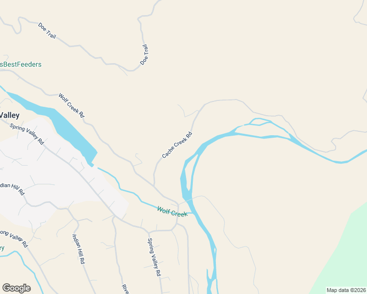 map of restaurants, bars, coffee shops, grocery stores, and more near 17424 Cache Creek Road in Clearlake Oaks