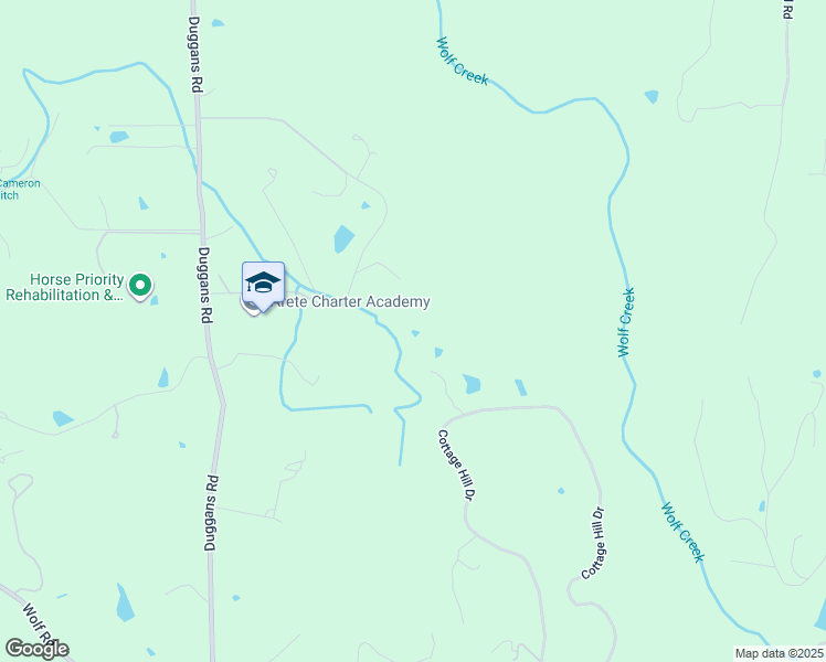 map of restaurants, bars, coffee shops, grocery stores, and more near 16433 Wolf Meadows Drive in Grass Valley