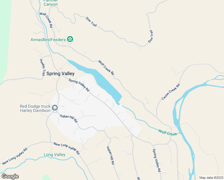 map of restaurants, bars, coffee shops, grocery stores, and more near 2995 Quince Way in Clearlake Oaks