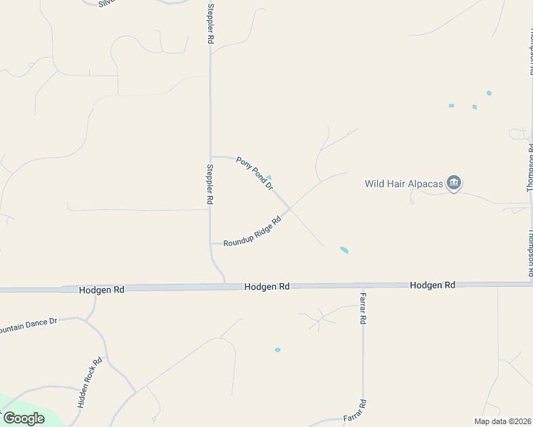 map of restaurants, bars, coffee shops, grocery stores, and more near 5220 Roundup Ridge Road in Colorado Springs