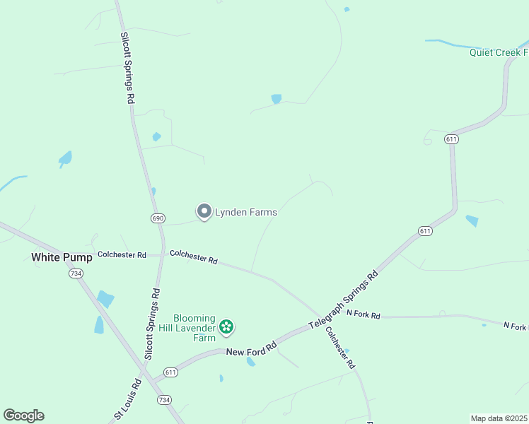 map of restaurants, bars, coffee shops, grocery stores, and more near 19663 Lovella Country Court in Purcellville