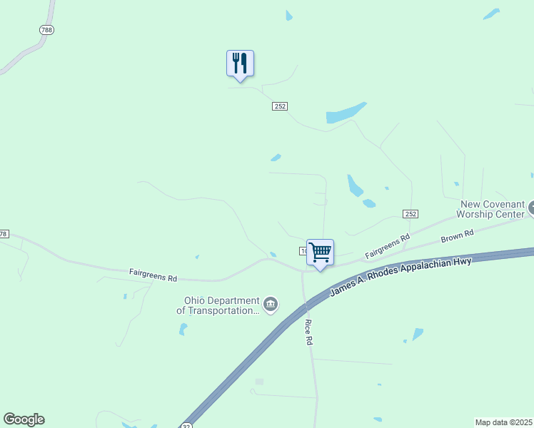 map of restaurants, bars, coffee shops, grocery stores, and more near 215 Seth Avenue in Jackson