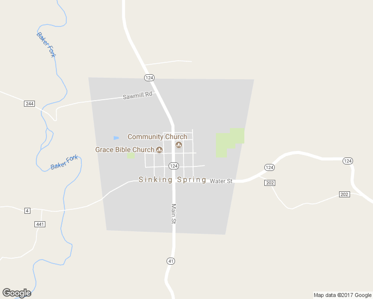map of restaurants, bars, coffee shops, grocery stores, and more near in Sinking Spring