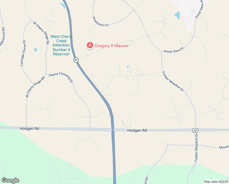 map of restaurants, bars, coffee shops, grocery stores, and more near 3429 Blue Heron Spring Lane in Colorado Springs