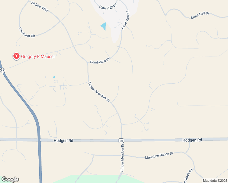 map of restaurants, bars, coffee shops, grocery stores, and more near 16864 Horizon Ridge Trail in Colorado Springs