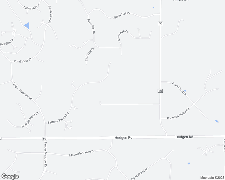 map of restaurants, bars, coffee shops, grocery stores, and more near 16850 Steppler Road in Colorado Springs