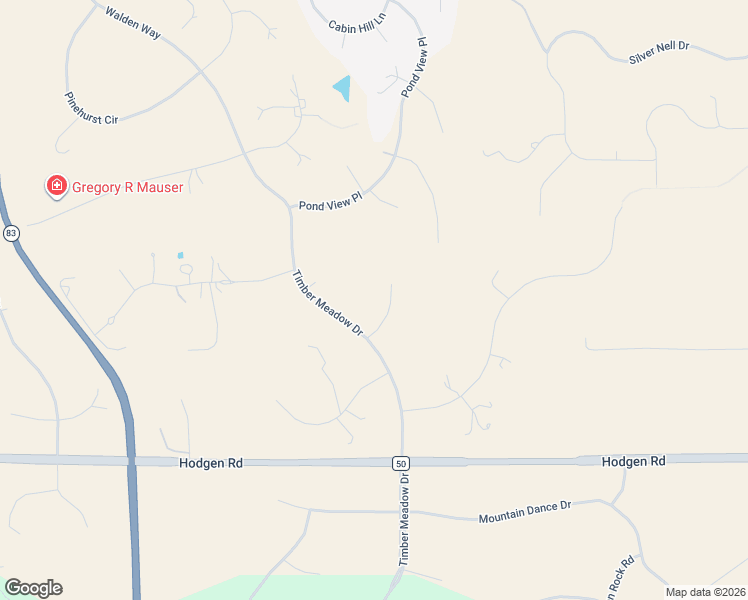 map of restaurants, bars, coffee shops, grocery stores, and more near 16864 Horizon Ridge Trail in Colorado Springs