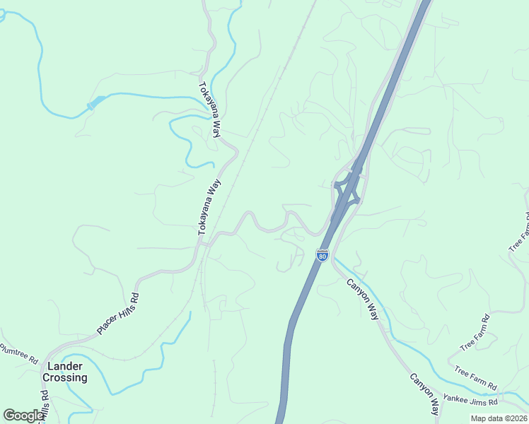 map of restaurants, bars, coffee shops, grocery stores, and more near 23025 Placer Hills Road in Colfax