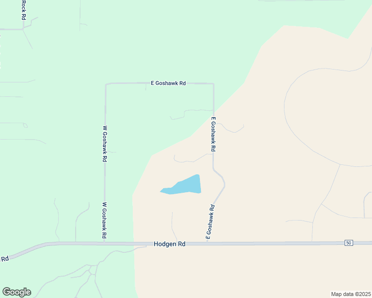 map of restaurants, bars, coffee shops, grocery stores, and more near 17104 Goshawk Road in Colorado Springs