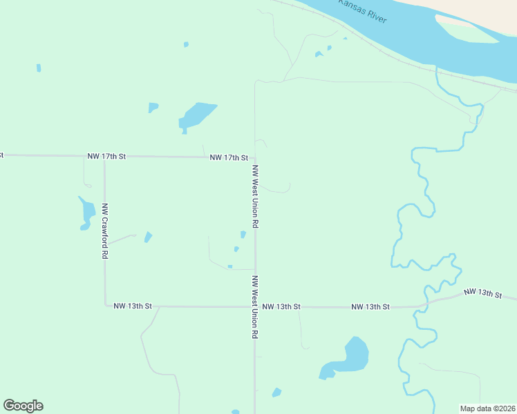 map of restaurants, bars, coffee shops, grocery stores, and more near 1621 Northwest West Union Road in Topeka