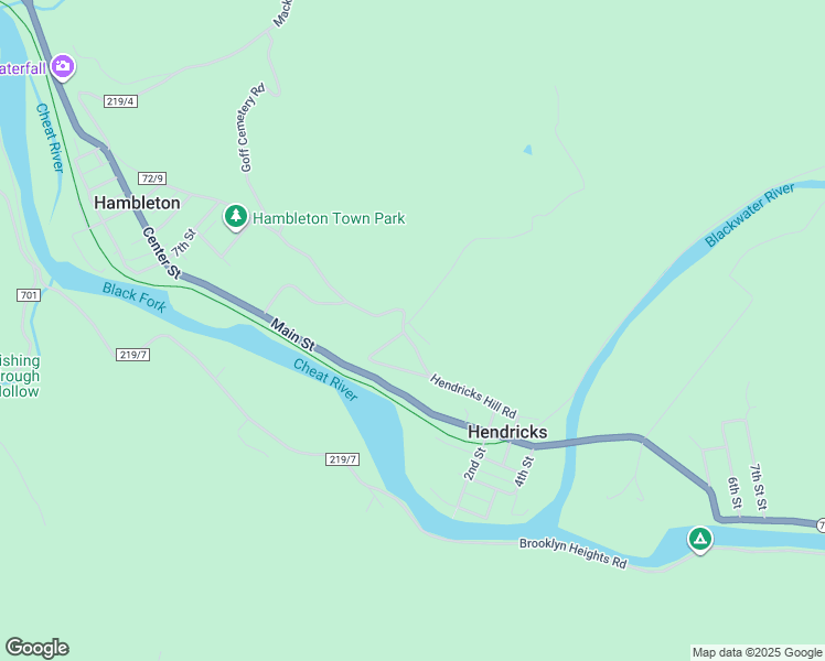 map of restaurants, bars, coffee shops, grocery stores, and more near Hendricks Hill Road in Hendricks