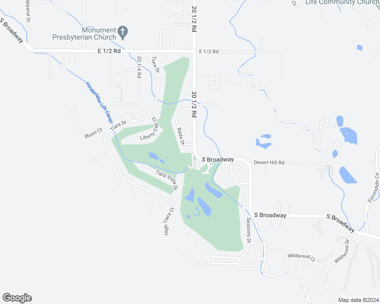 map of restaurants, bars, coffee shops, grocery stores, and more near 2057 South Broadway in Grand Junction