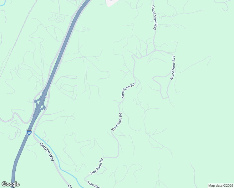 map of restaurants, bars, coffee shops, grocery stores, and more near 23255 Tree Farm Road in Colfax