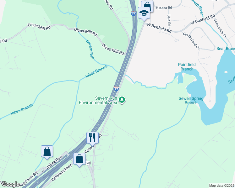 8753 Veterans Highway, Gambrills MD Walk Score