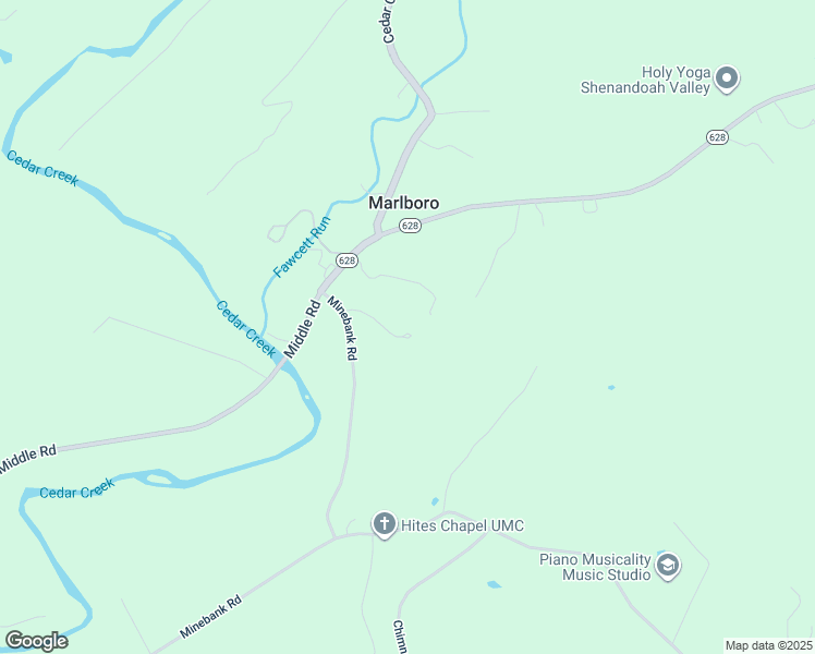 map of restaurants, bars, coffee shops, grocery stores, and more near 123 Minebank Road in Middletown