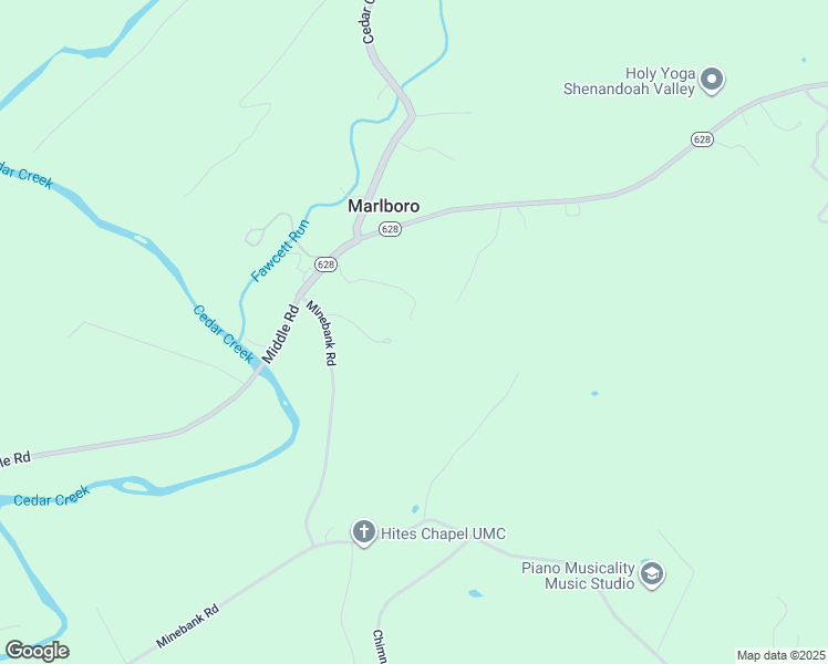 map of restaurants, bars, coffee shops, grocery stores, and more near 123 Minebank Road in Middletown