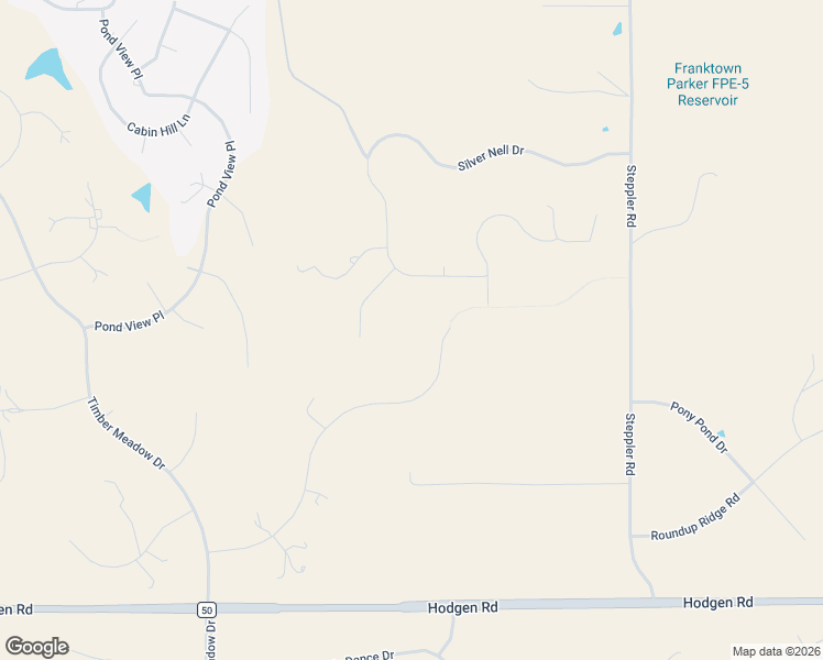 map of restaurants, bars, coffee shops, grocery stores, and more near 4507 Silver Nell Drive in Colorado Springs