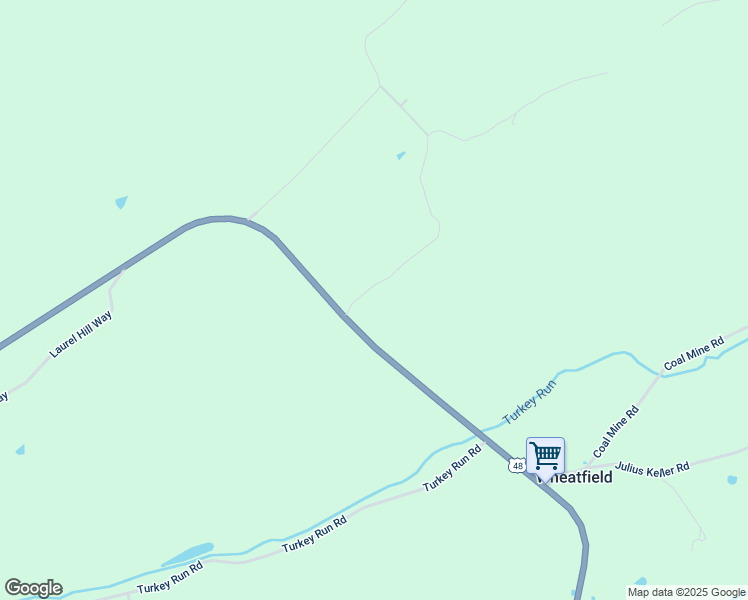 map of restaurants, bars, coffee shops, grocery stores, and more near 84 McDonald Lane in Strasburg