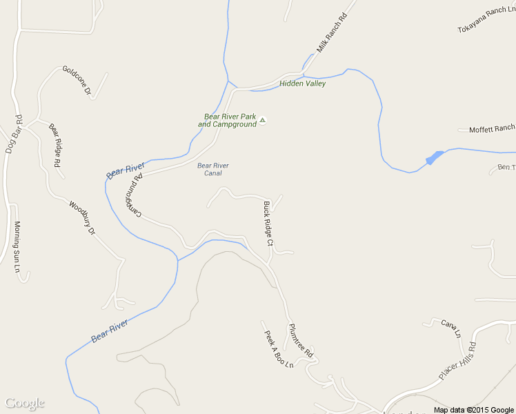 map of restaurants, bars, coffee shops, grocery stores, and more near 1845 Buck Ridge Court in Colfax