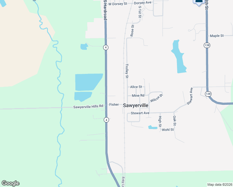 map of restaurants, bars, coffee shops, grocery stores, and more near 104 Mine Road in Staunton