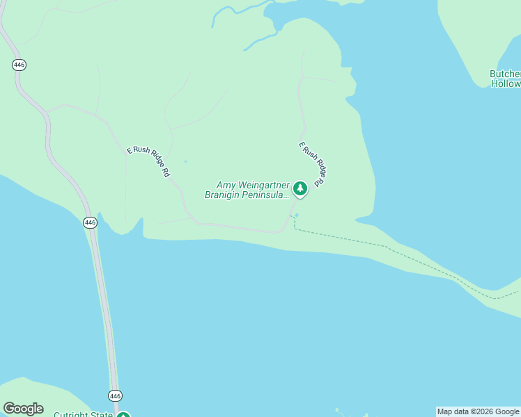 map of restaurants, bars, coffee shops, grocery stores, and more near 7311-7437 Rush Ridge Road in Bloomington