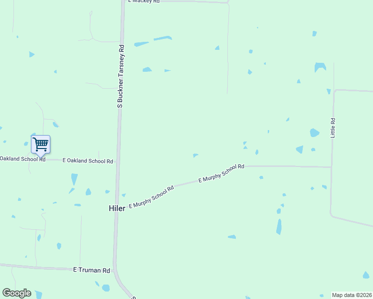 map of restaurants, bars, coffee shops, grocery stores, and more near 32904 East Murphy School Road in Grain Valley