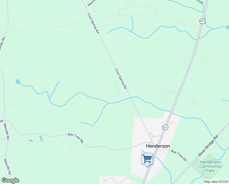 map of restaurants, bars, coffee shops, grocery stores, and more near 17254 Cool Spring Road in Marydel