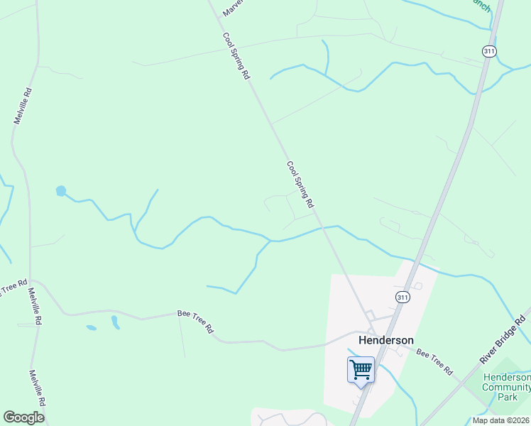 map of restaurants, bars, coffee shops, grocery stores, and more near 17254 Cool Spring Road in Marydel