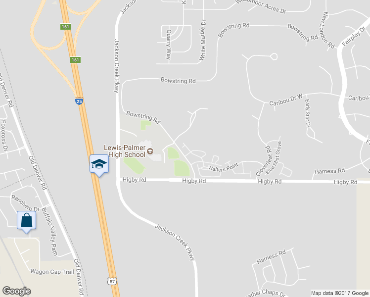 map of restaurants, bars, coffee shops, grocery stores, and more near 1329 Walters Point in Monument