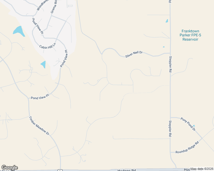 map of restaurants, bars, coffee shops, grocery stores, and more near 4507 Silver Nell Drive in Colorado Springs