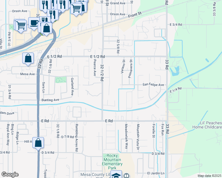 map of restaurants, bars, coffee shops, grocery stores, and more near 524 Pauline Street in Clifton
