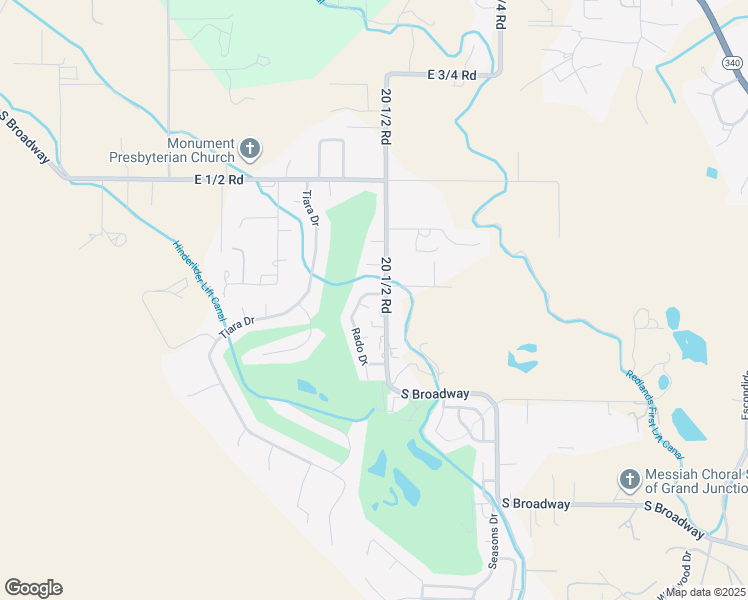 map of restaurants, bars, coffee shops, grocery stores, and more near 526 Rado Drive in Grand Junction