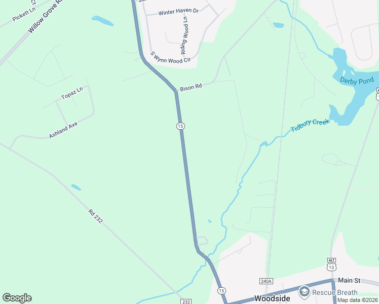 map of restaurants, bars, coffee shops, grocery stores, and more near 744 Dundee Road in Dover
