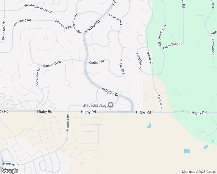 map of restaurants, bars, coffee shops, grocery stores, and more near 345 Scrub Oak Way in Monument