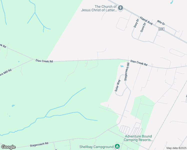 map of restaurants, bars, coffee shops, grocery stores, and more near 12 Country Acres Drive in Cape May County