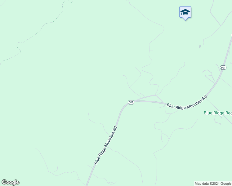 map of restaurants, bars, coffee shops, grocery stores, and more near 19417 Blue Ridge Mountain Road in Bluemont