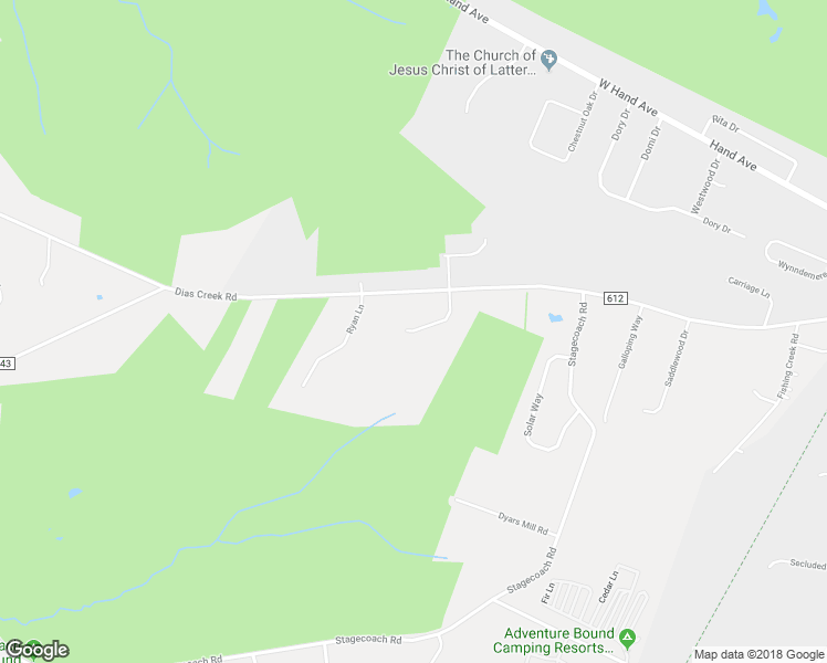 map of restaurants, bars, coffee shops, grocery stores, and more near 12 Country Acres Drive in Cape May County