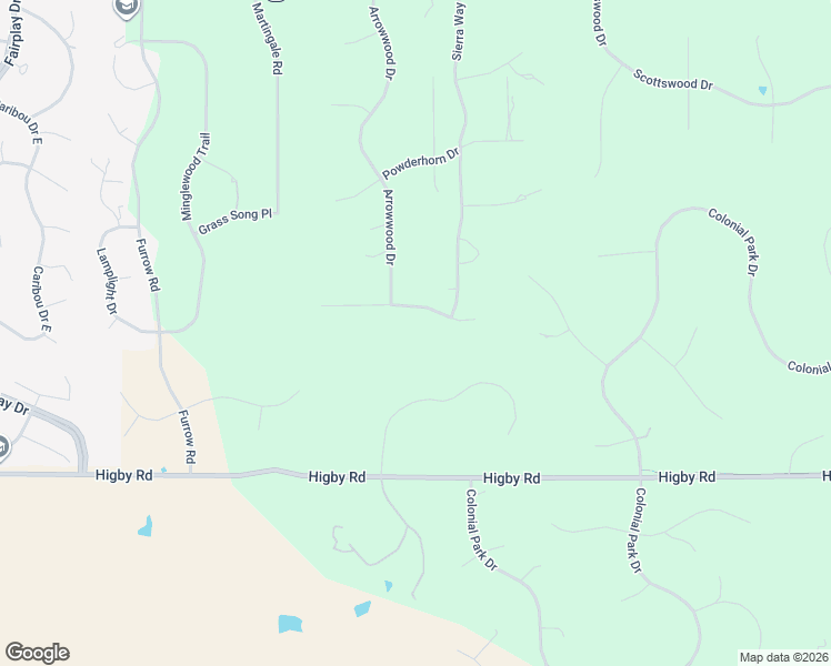 map of restaurants, bars, coffee shops, grocery stores, and more near 505 Cimarron Road in Monument