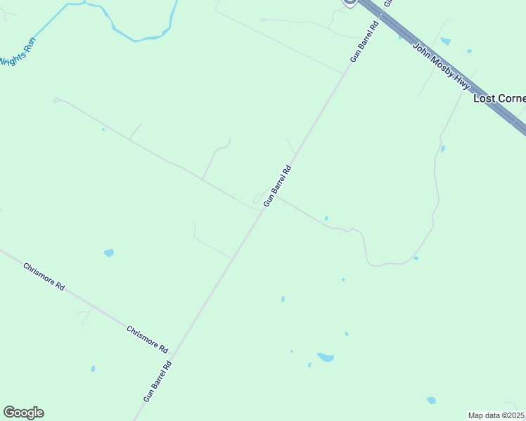 map of restaurants, bars, coffee shops, grocery stores, and more near 237 Gun Barrel Road in White Post