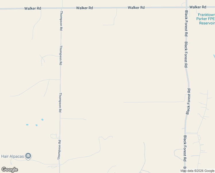 map of restaurants, bars, coffee shops, grocery stores, and more near 6520 Ropers Point in Colorado Springs