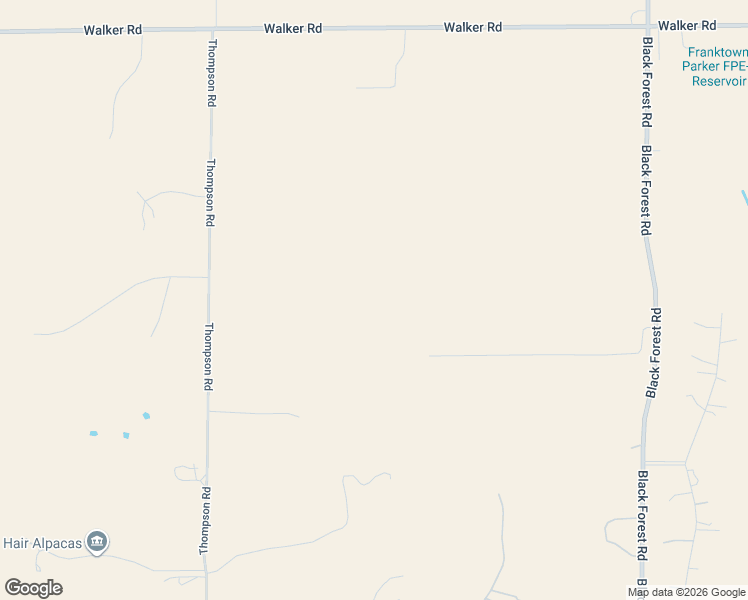 map of restaurants, bars, coffee shops, grocery stores, and more near 6520 Ropers Point in Colorado Springs